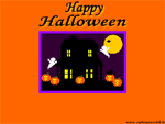 Cartolina animata Halloween: Happy Halloween!